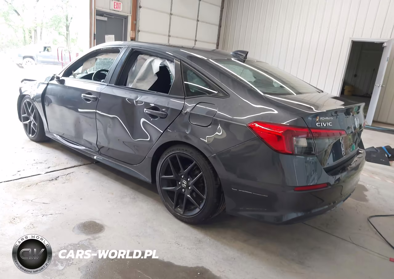 2022 Honda Civic Sport VIN:2HGFE2F58NH575185 - 3