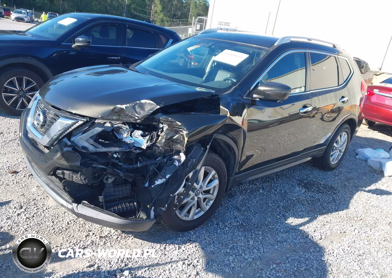 2017 Nissan Rogue Sv VIN:KNMAT2MT1HP507407 - 2