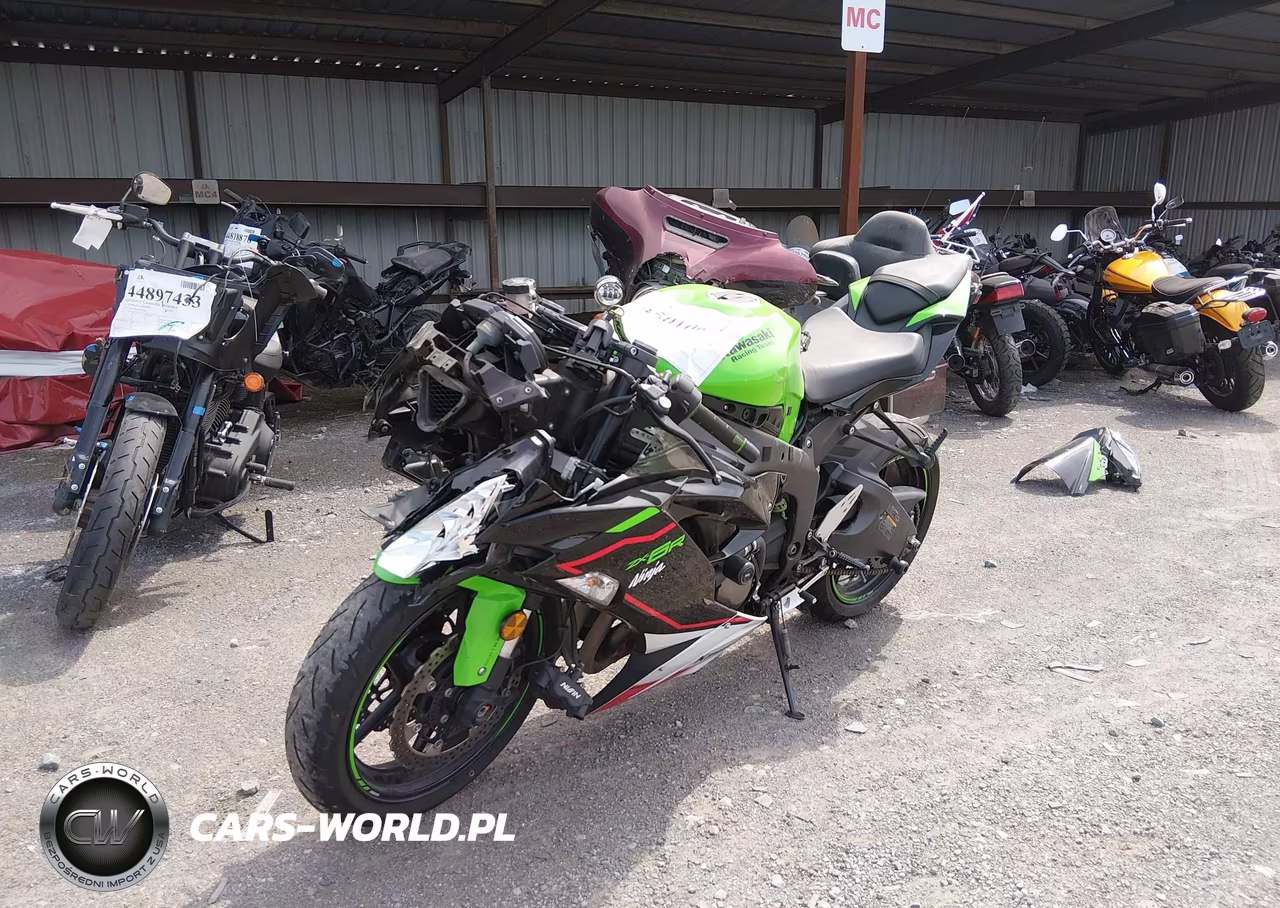 2021 Kawasaki Zx636 K VIN:JKBZXJG1XMA014694 - 2