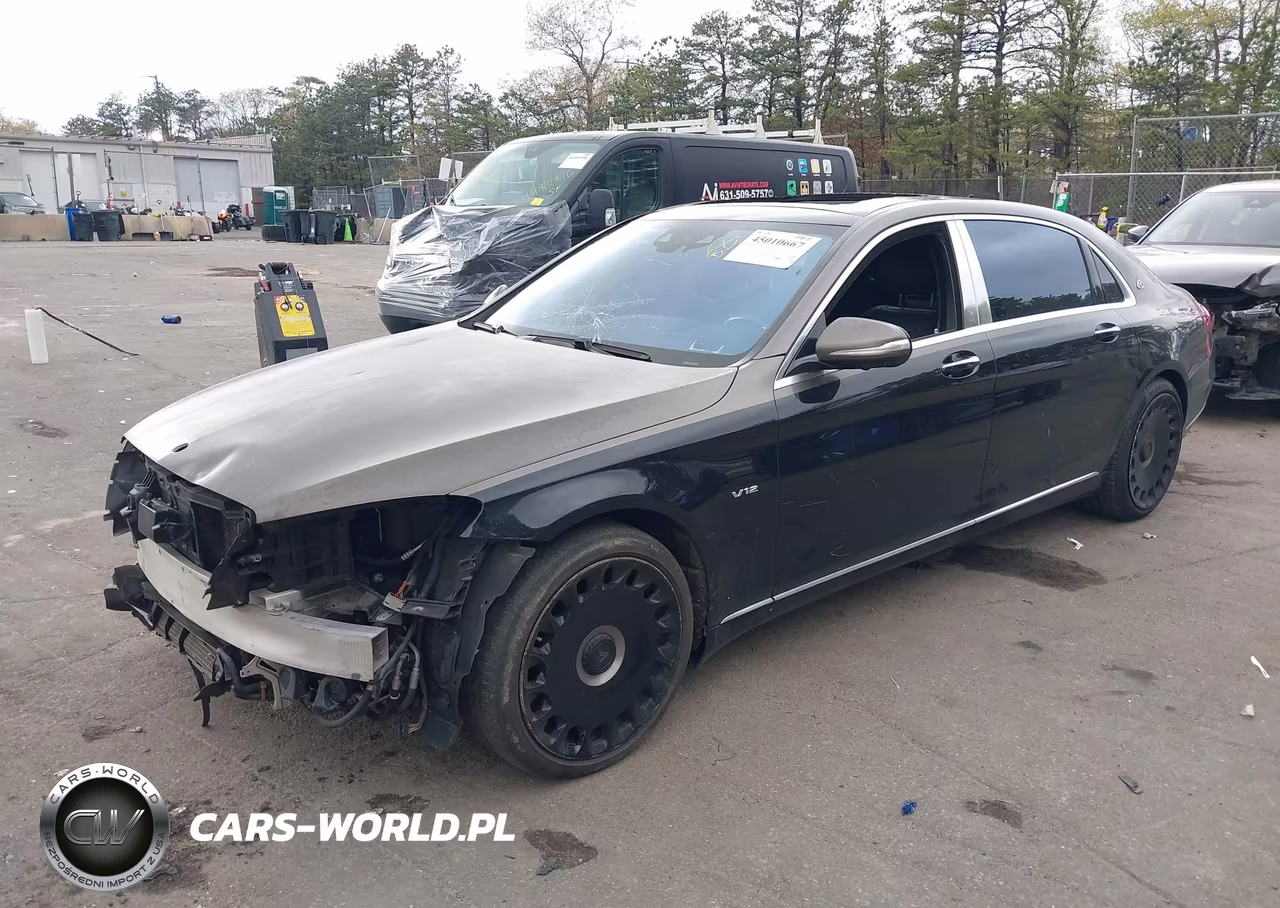 2016 Mercedes-Benz Maybach S 600 VIN:WDDUX7GB5GA208141 - 2