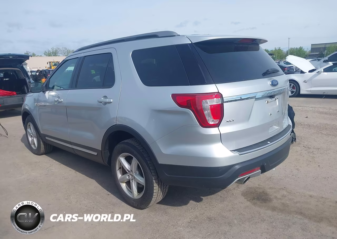 2018 Ford Explorer Xlt VIN:1FM5K7D86JGA35073 - 3