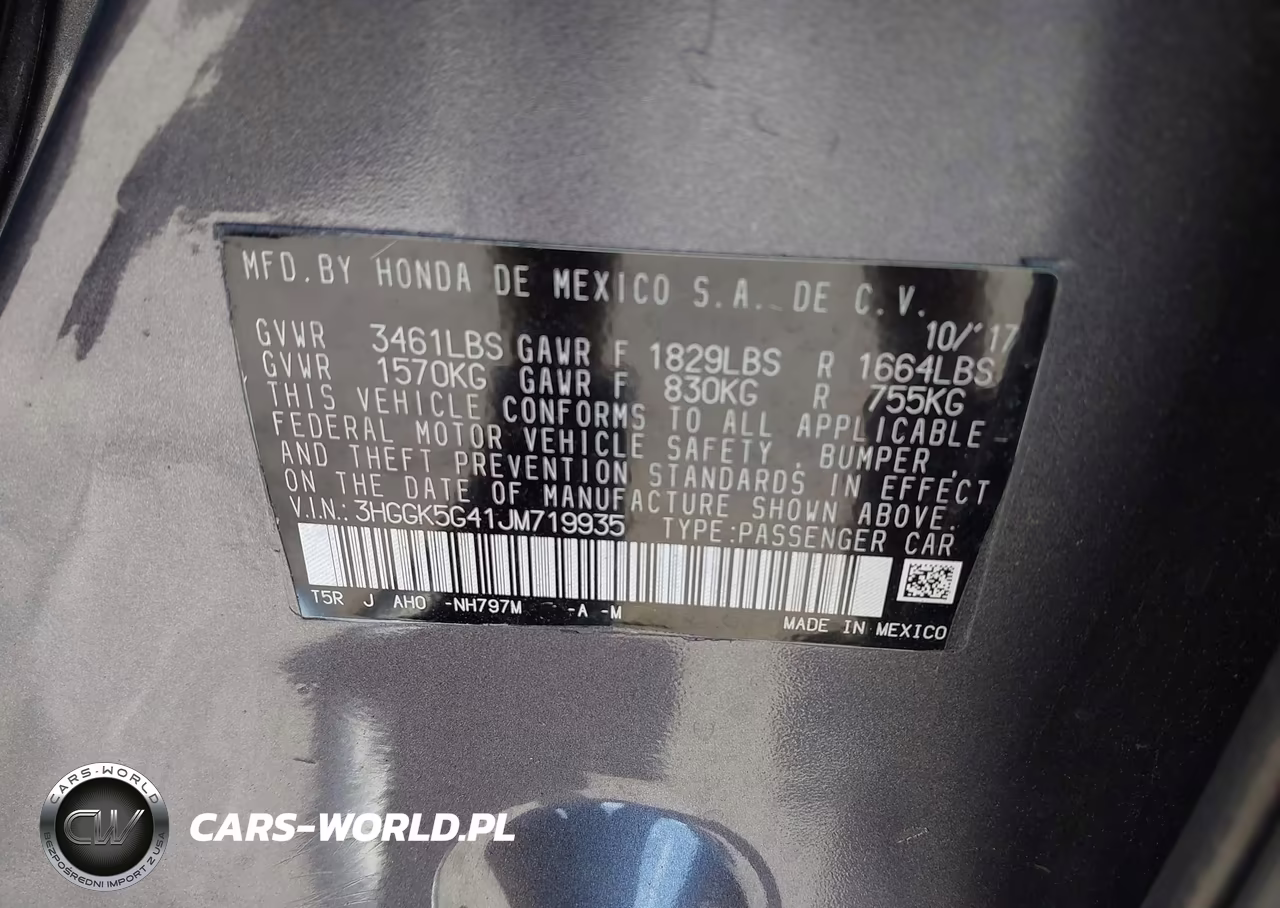 2018 Honda Fit Lx VIN:3HGGK5G41JM719935 - 9