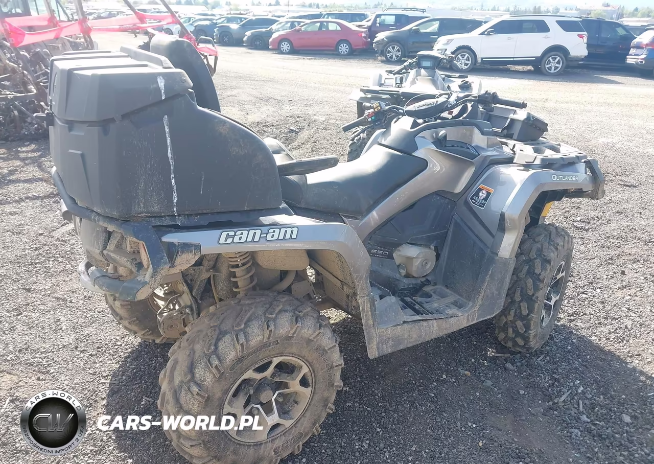 2013 Can-Am Outlander Max 650 Xt VIN:3JBLPXJ1XDJ000670 - 4