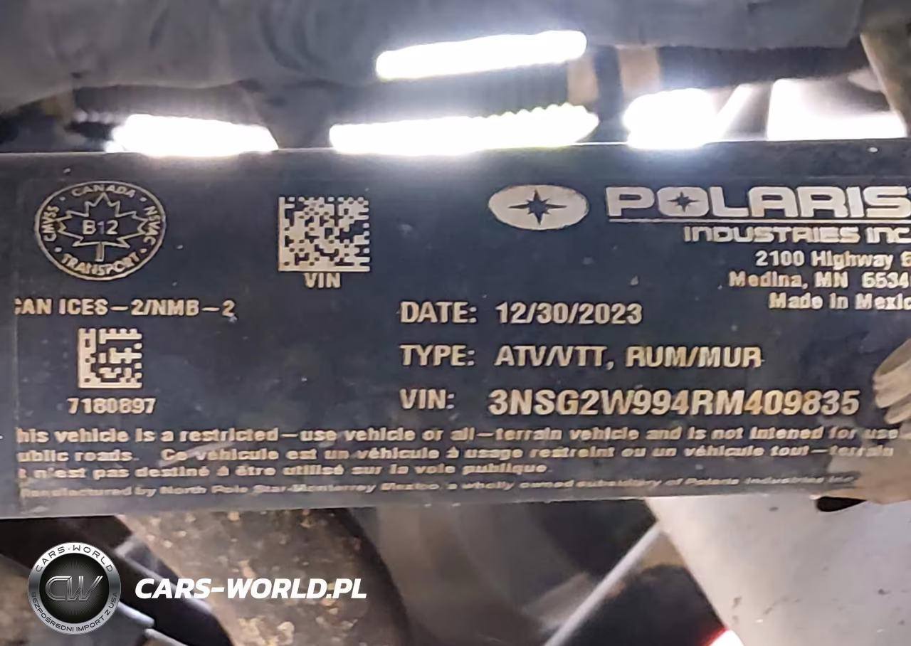 2024 Polaris Xpedition Xp 1000 Northstar Edition VIN:3NSG2W994RM409835 - 10