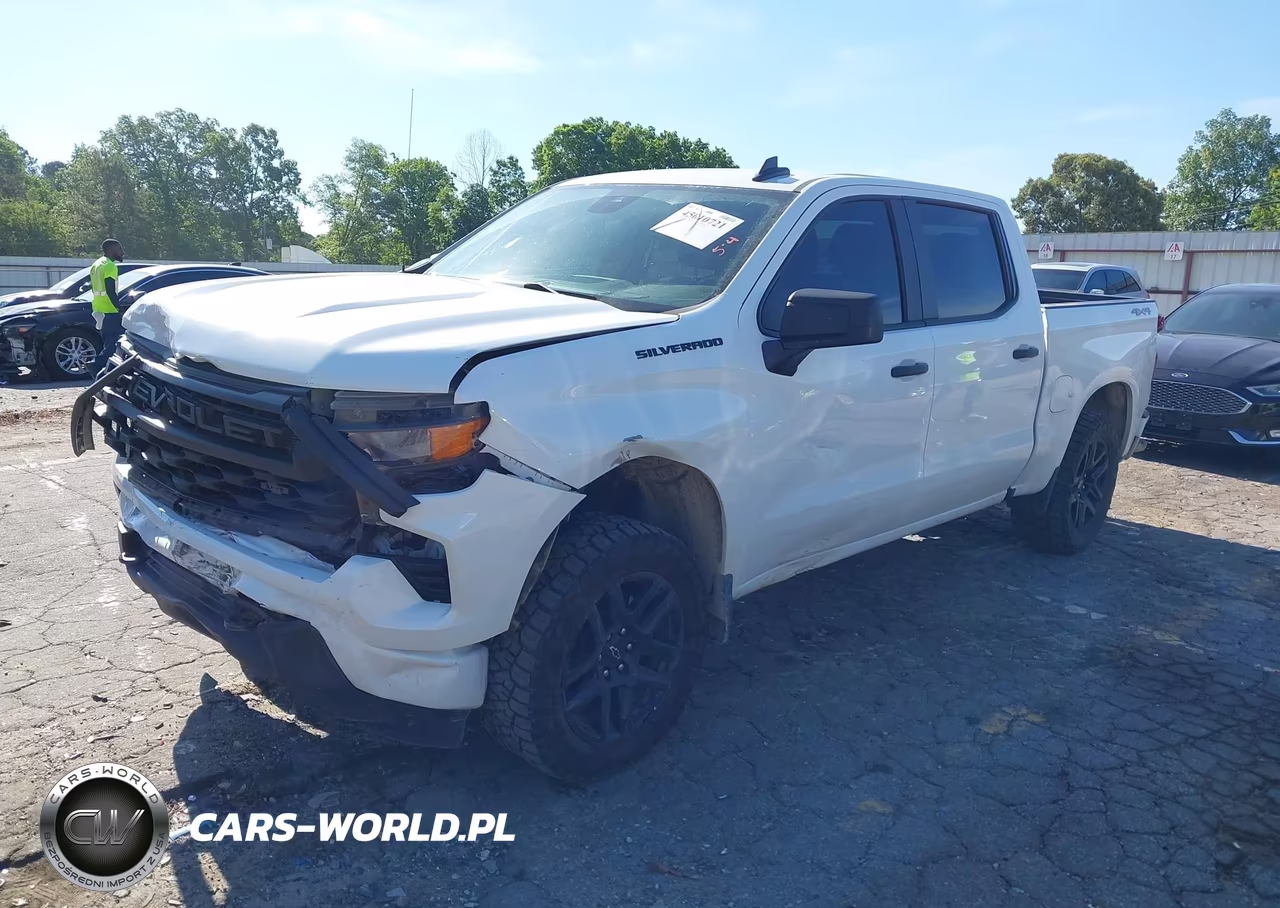 2023 Chevrolet Silverado 1500 4Wd Short Bed Custom VIN:1GCPDBEK9PZ190721 - 2