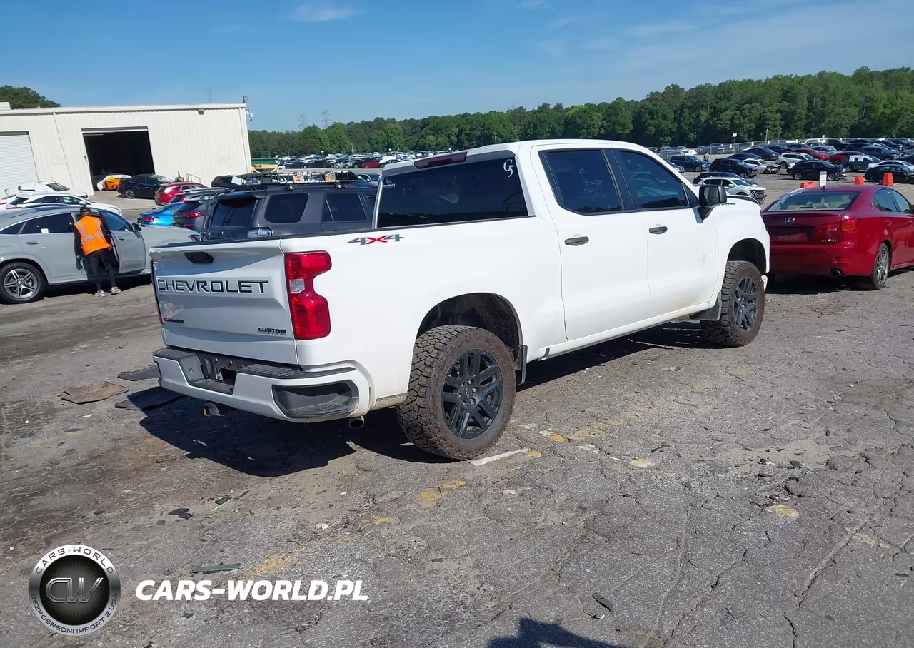 2023 Chevrolet Silverado 1500 4Wd Short Bed Custom VIN:1GCPDBEK9PZ190721 - 4