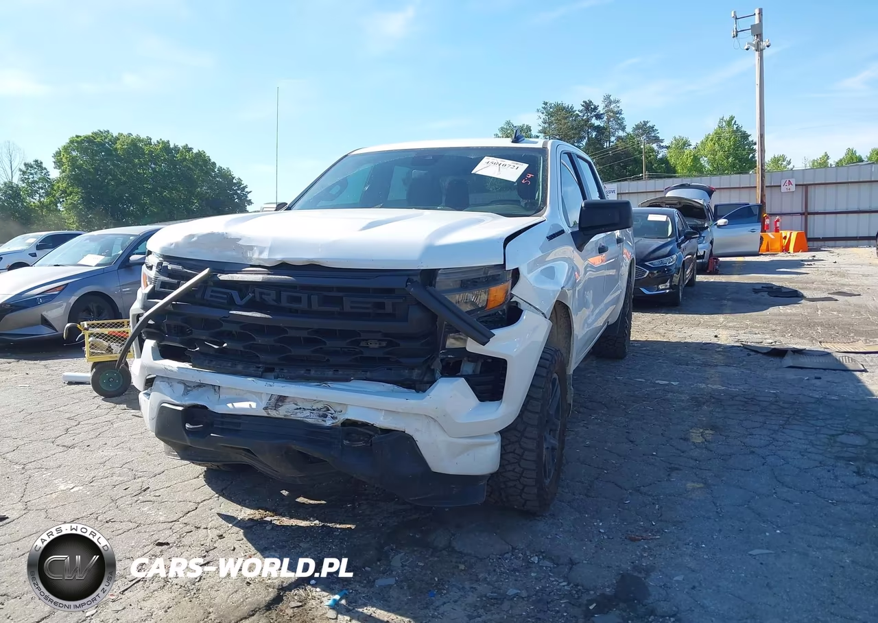 2023 Chevrolet Silverado 1500 4Wd Short Bed Custom VIN:1GCPDBEK9PZ190721 - 6