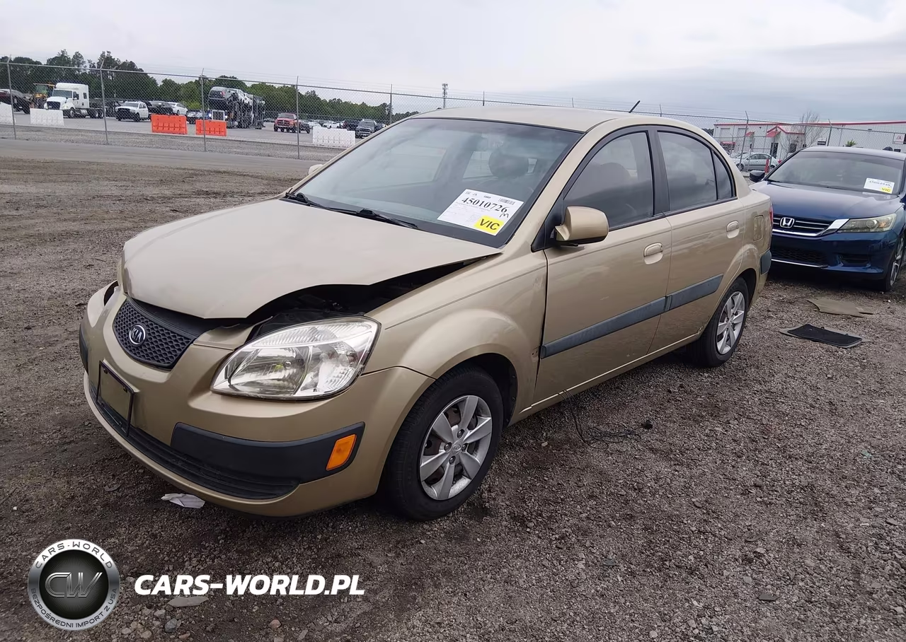 2008 Kia Rio Lx VIN:KNADE123486298283 - 2