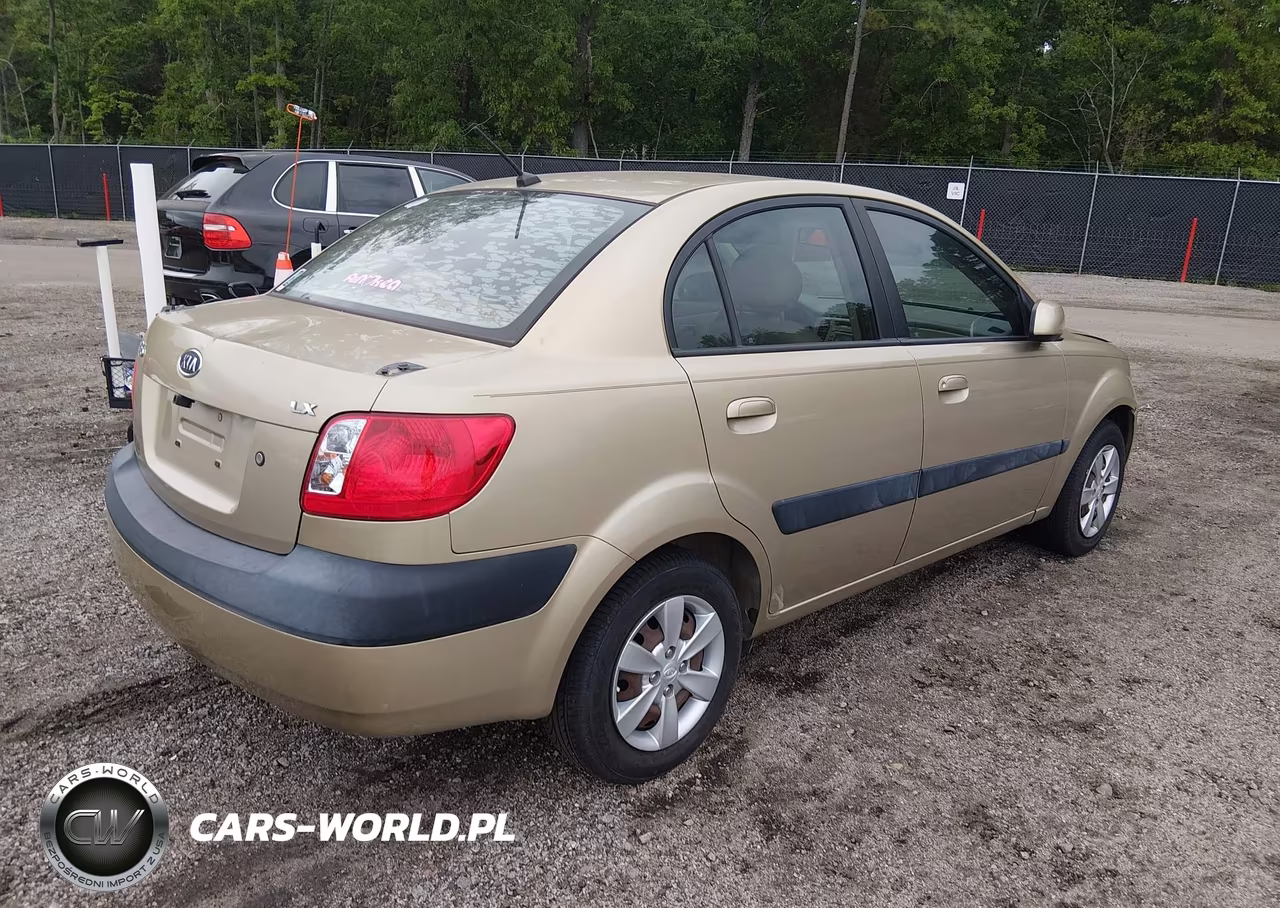 2008 Kia Rio Lx VIN:KNADE123486298283 - 4