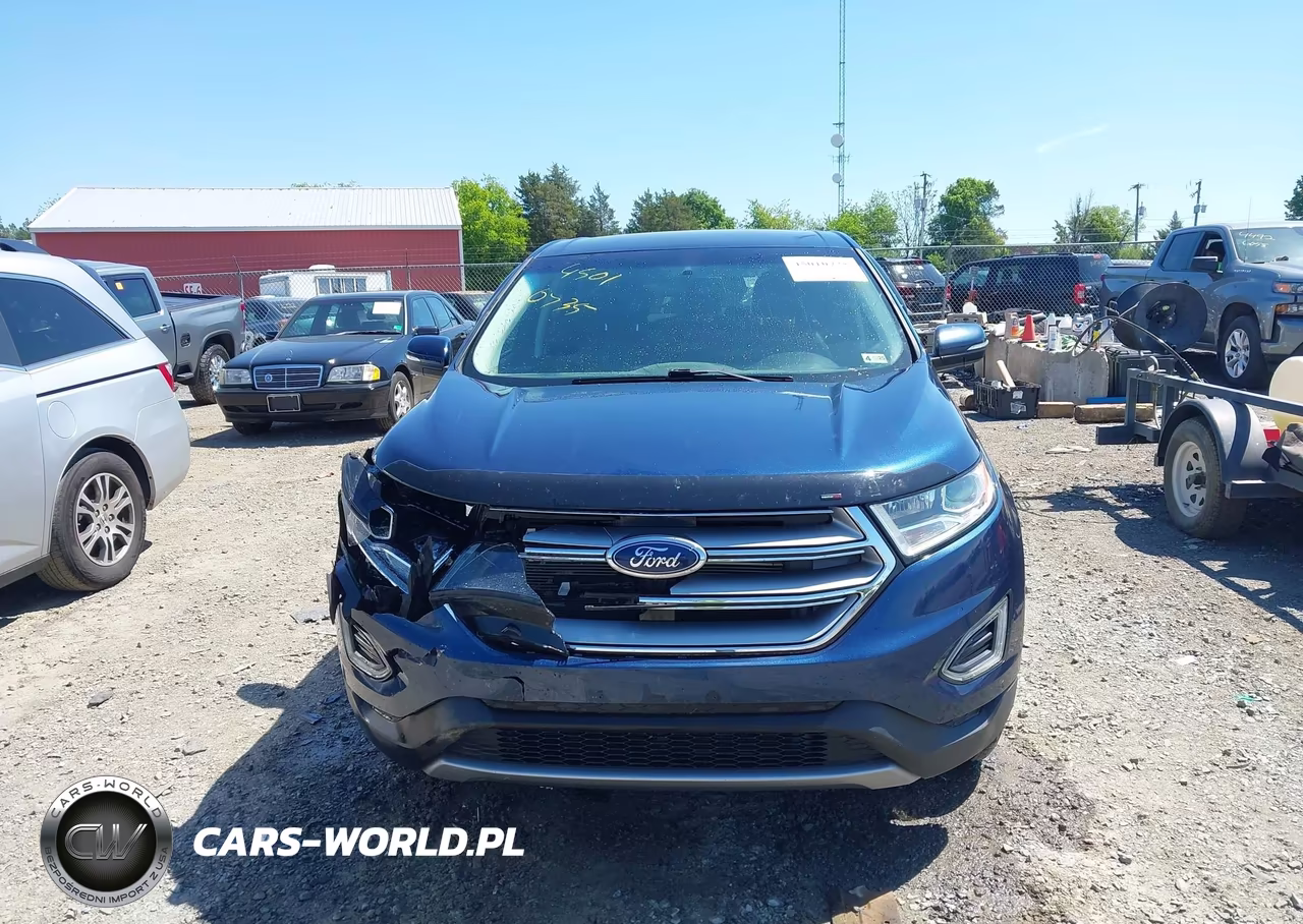 2017 Ford Edge Sel VIN:2FMPK4J85HBC48111 - 12