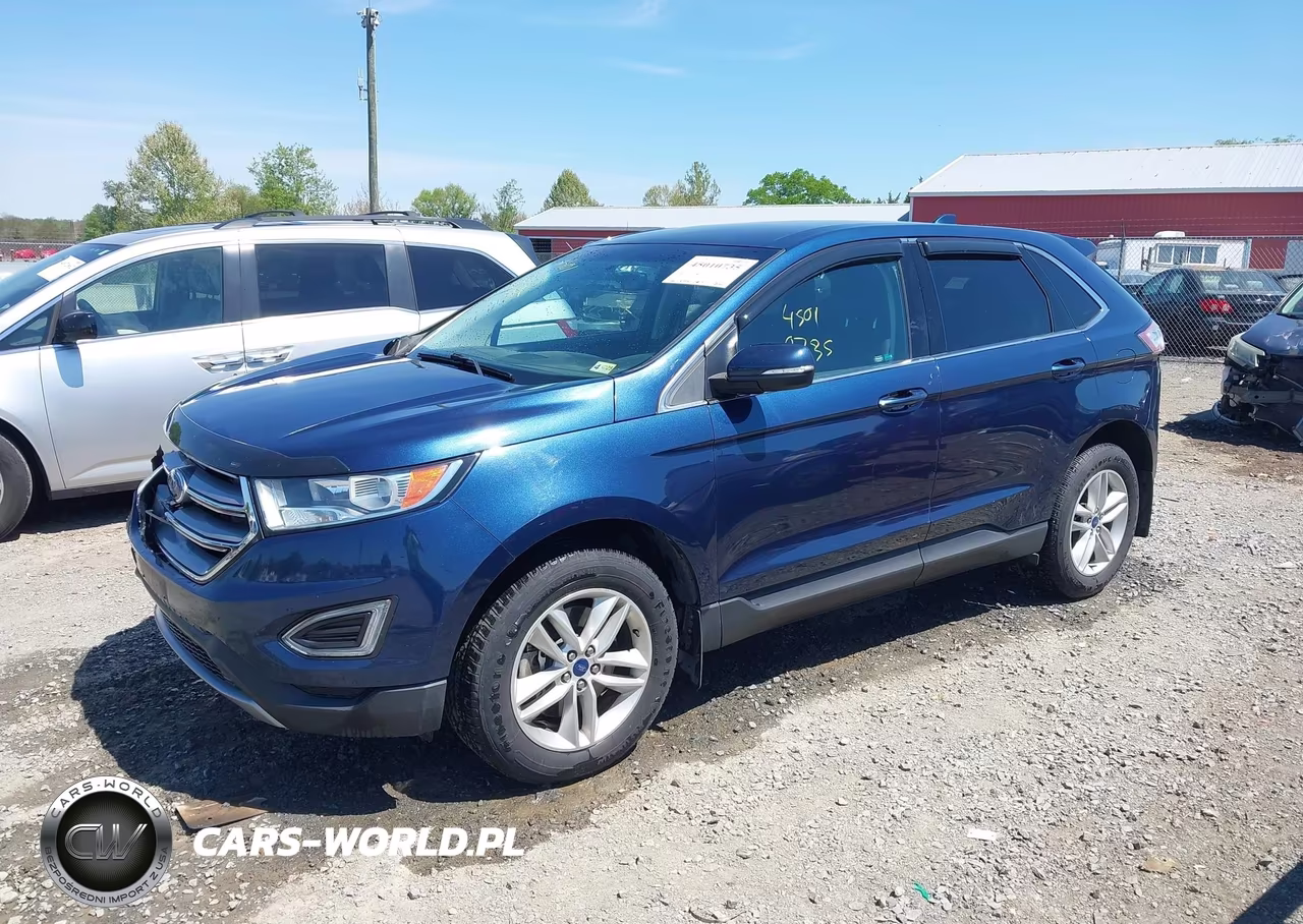 2017 Ford Edge Sel VIN:2FMPK4J85HBC48111 - 2