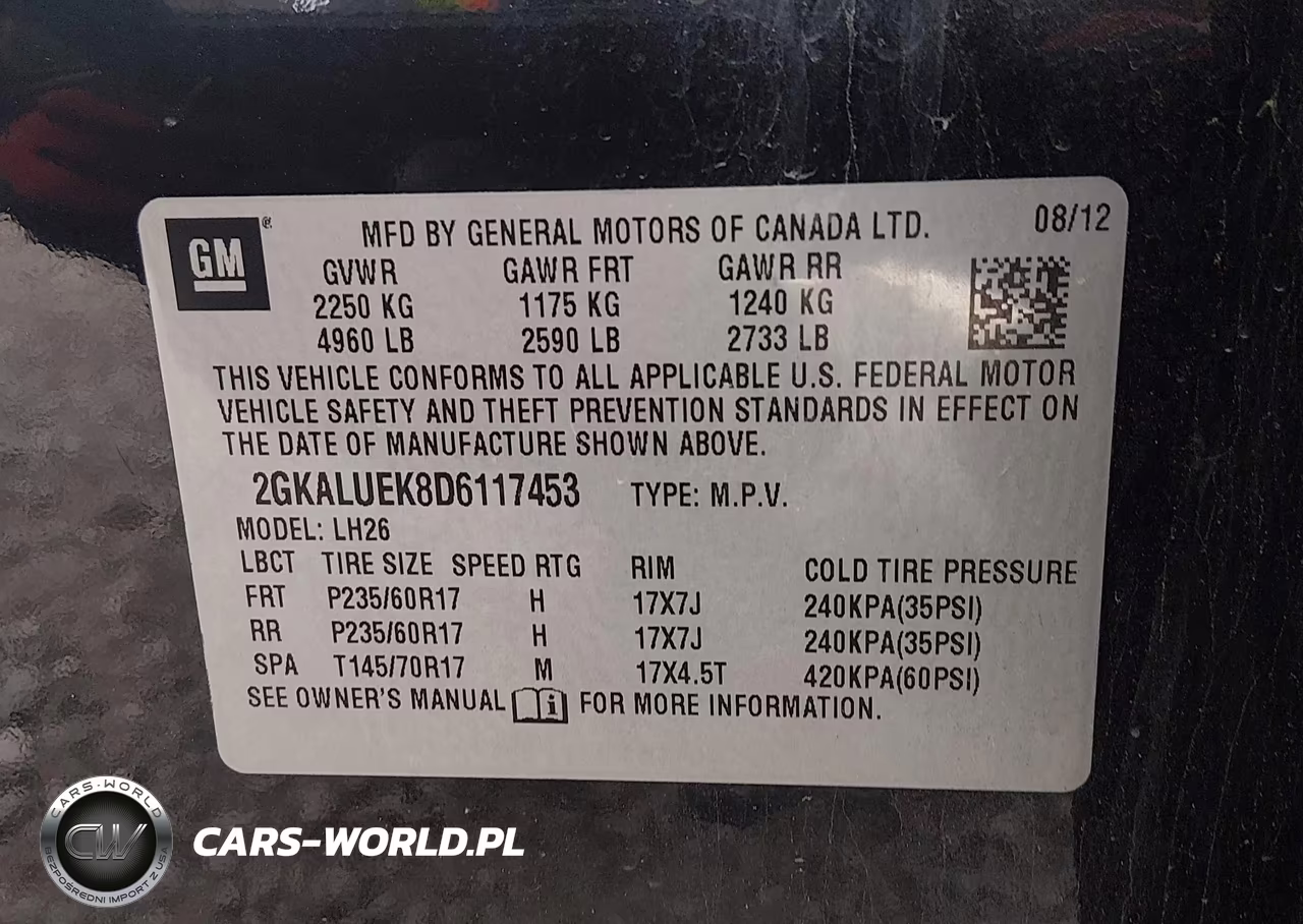 2013 GMC Terrain Slt-1 VIN:2GKALUEK8D6117453 - 9