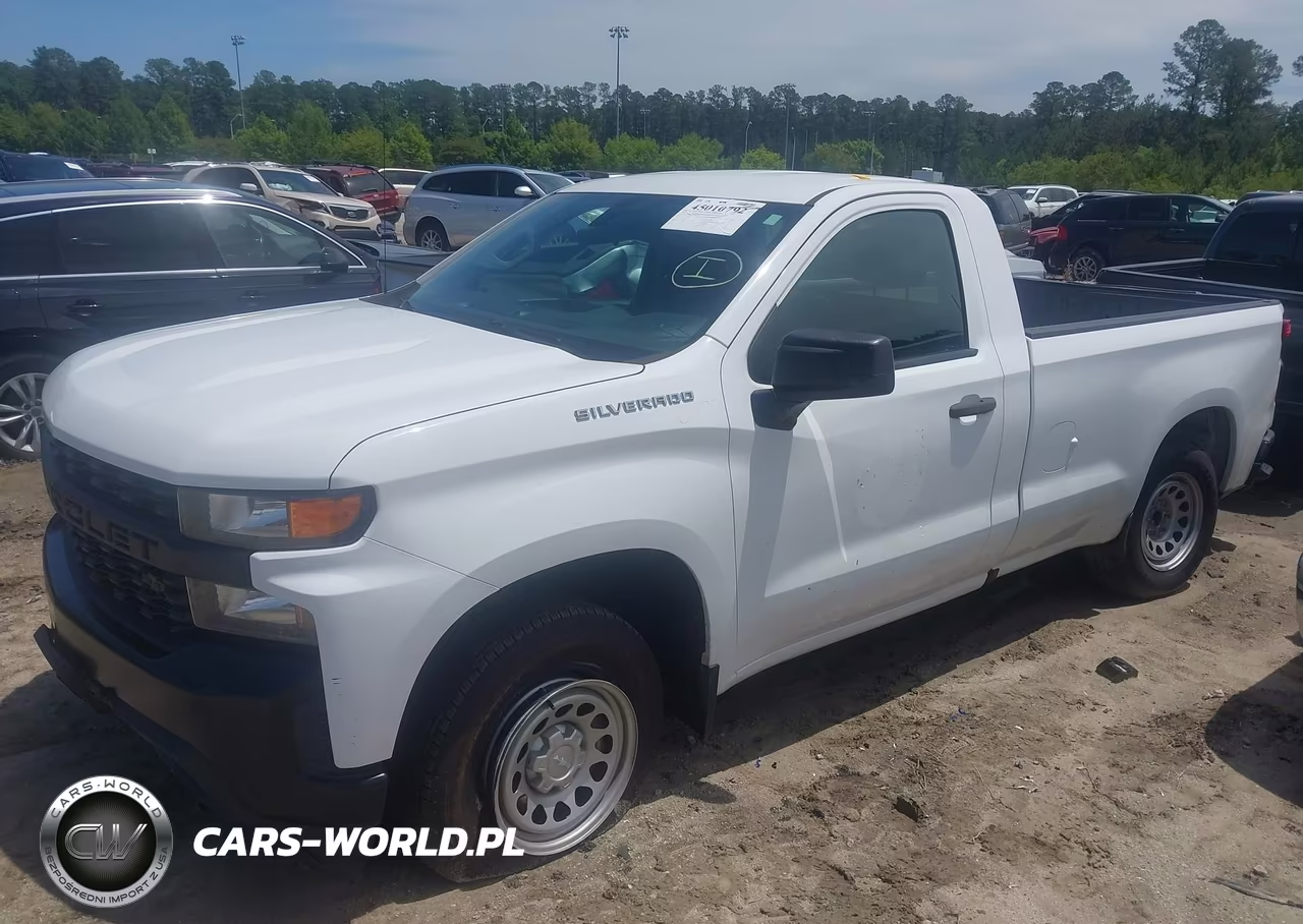 2019 Chevrolet Silverado 1500 Work Truck VIN:3GCNWAEH0KG296273 - 2