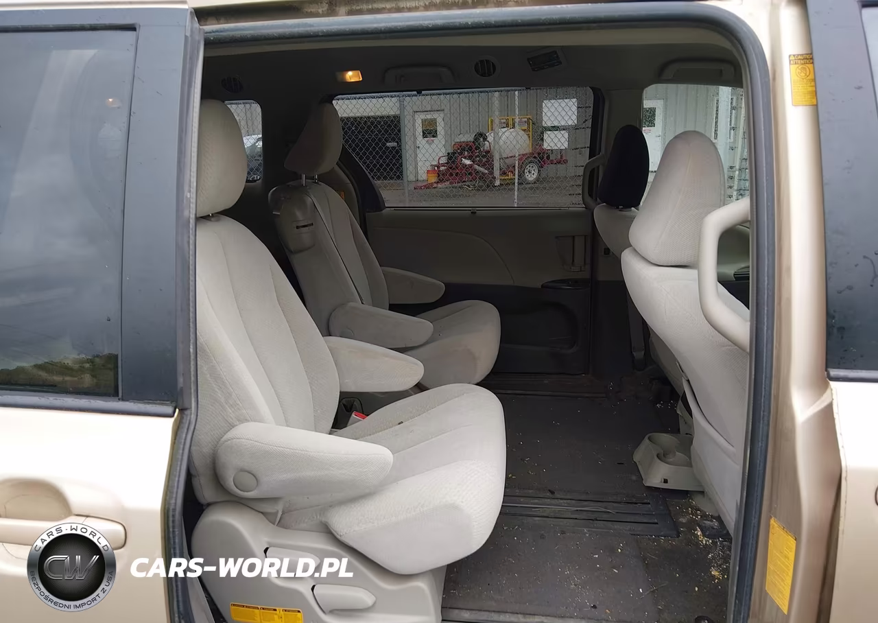 2013 Toyota Sienna Le V6 8 Passenger VIN:5TDKK3DC6DS387827 - 8