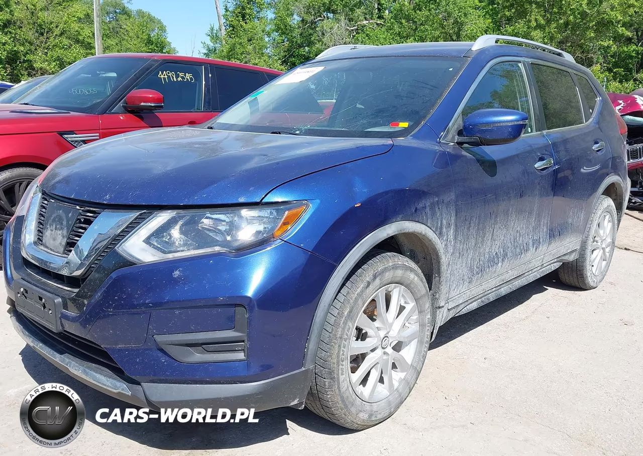 2017 Nissan Rogue Sv VIN:KNMAT2MV3HP603296 - 2