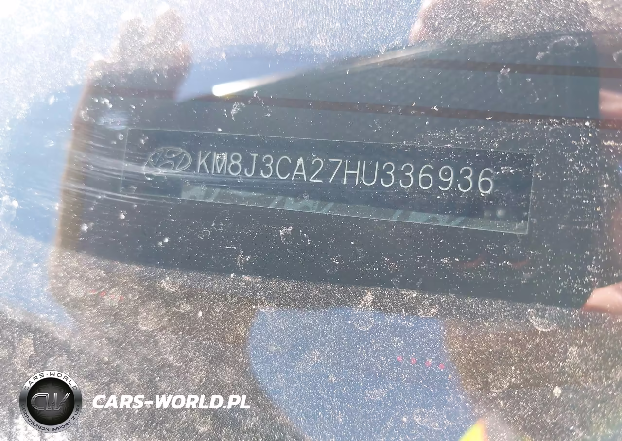 2017 Hyundai Tucson Sport VIN:KM8J3CA27HU336936 - 9