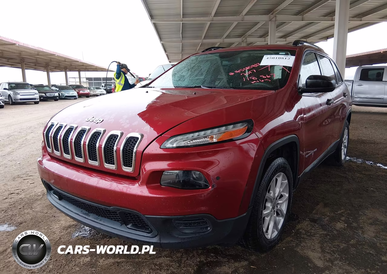 2017 Jeep Cherokee Sport Fwd VIN:1C4PJLAS3HW527620 - 2