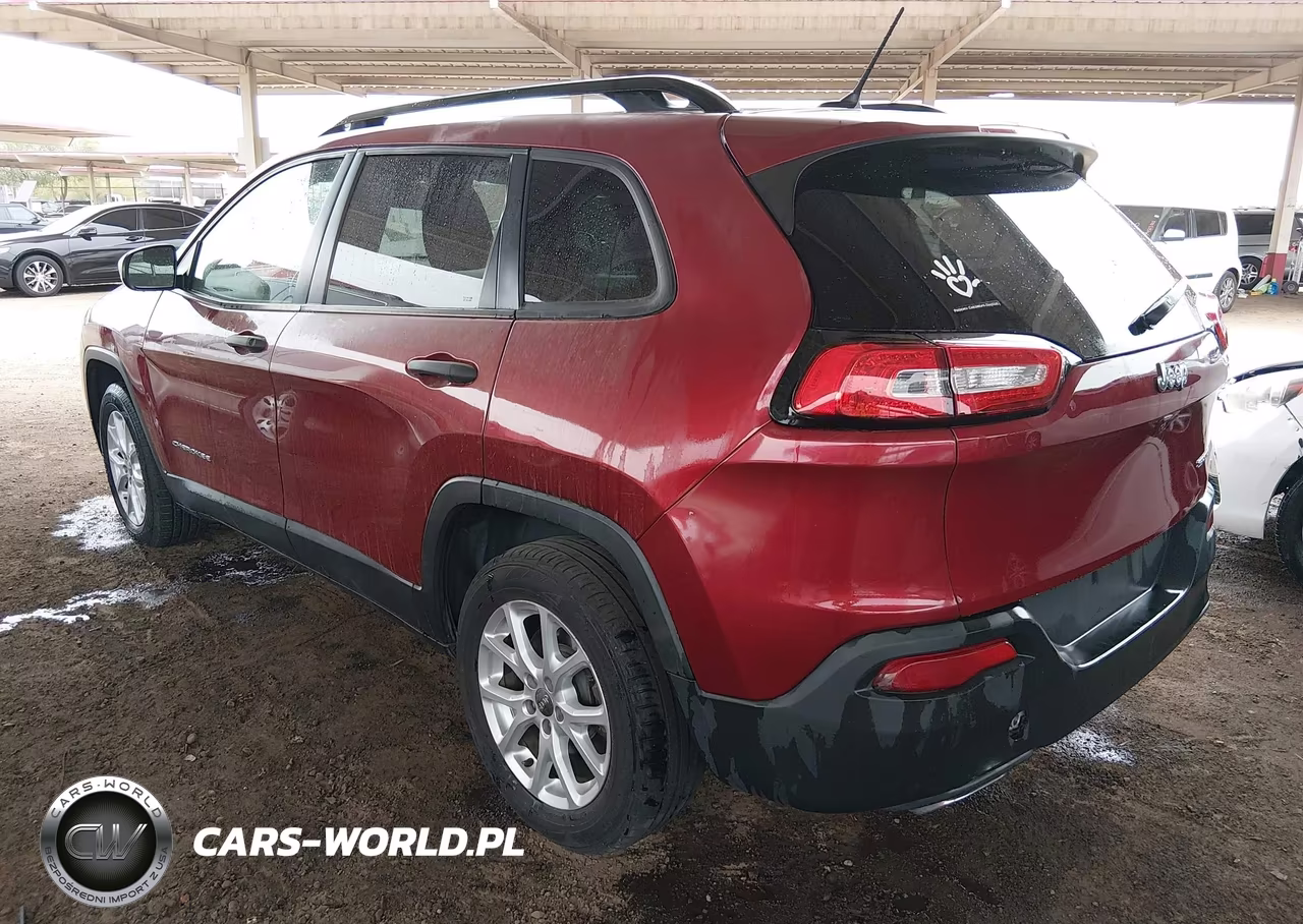 2017 Jeep Cherokee Sport Fwd VIN:1C4PJLAS3HW527620 - 3