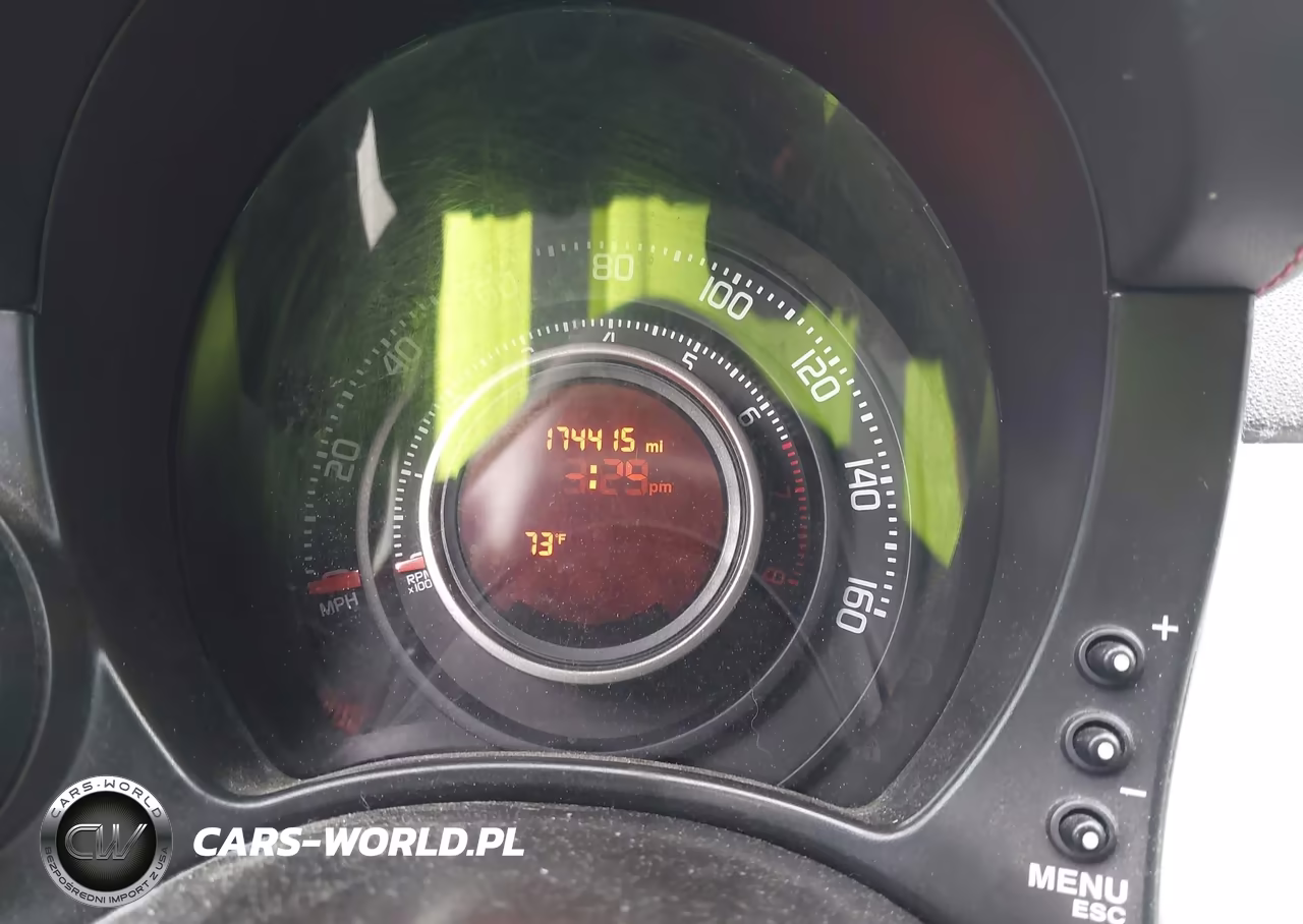 2012 Fiat 500 Abarth VIN:3C3CFFFH4CT337195 - 7