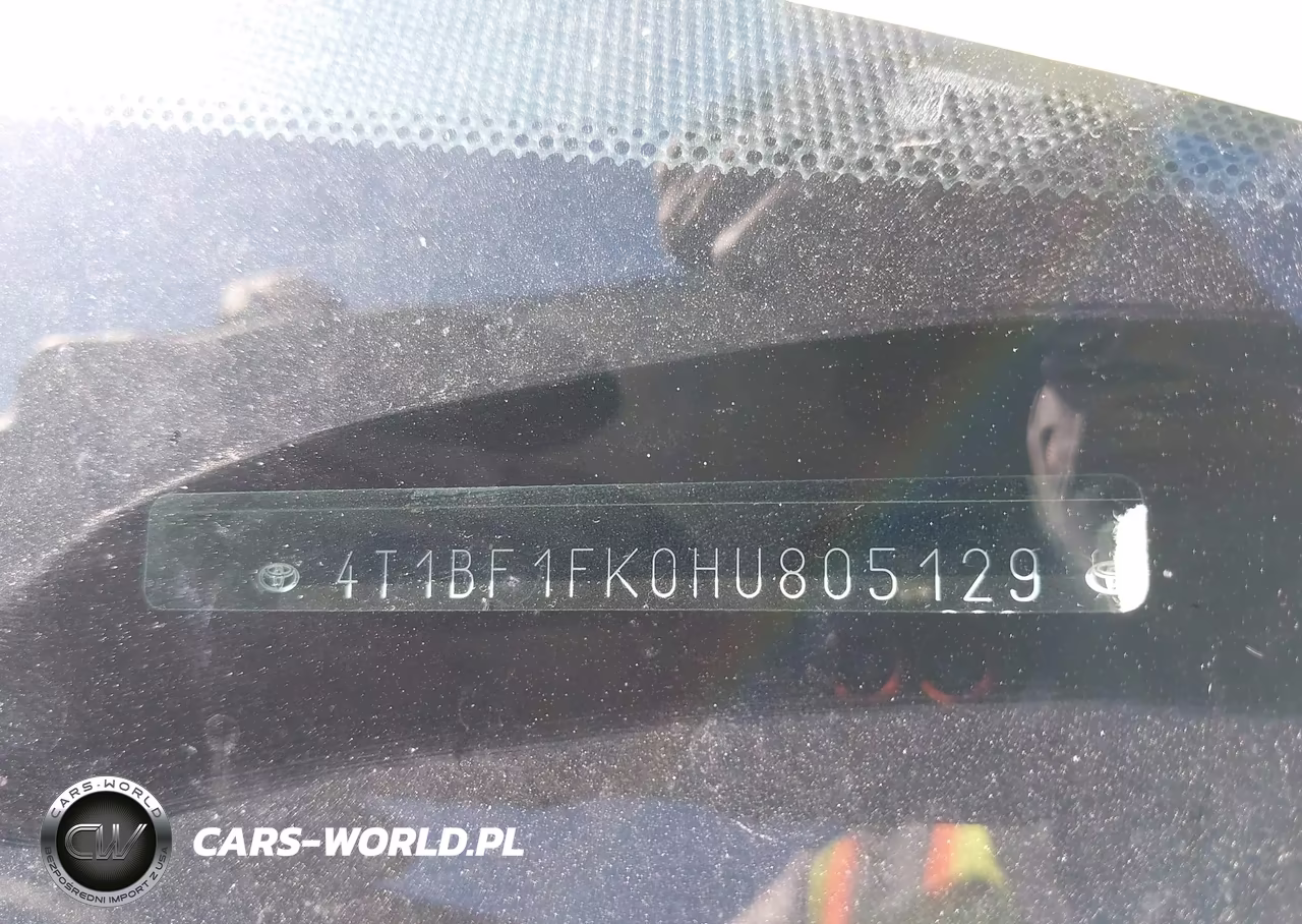 2017 Toyota Camry Se VIN:4T1BF1FK0HU805129 - 17
