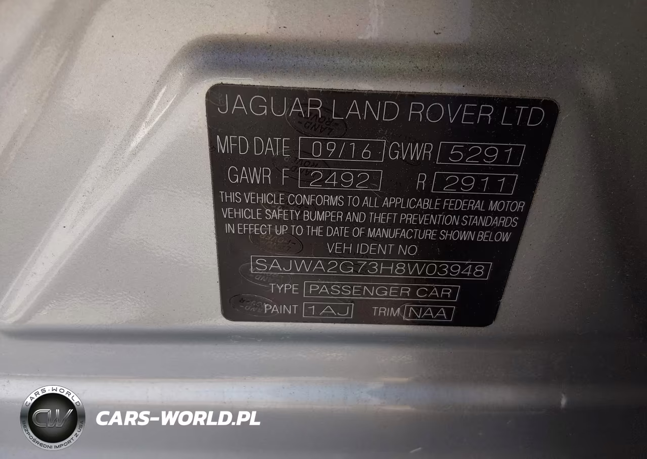 2017 Jaguar Xj Xjl Portfolio VIN:SAJWA2G73H8W03948 - 9