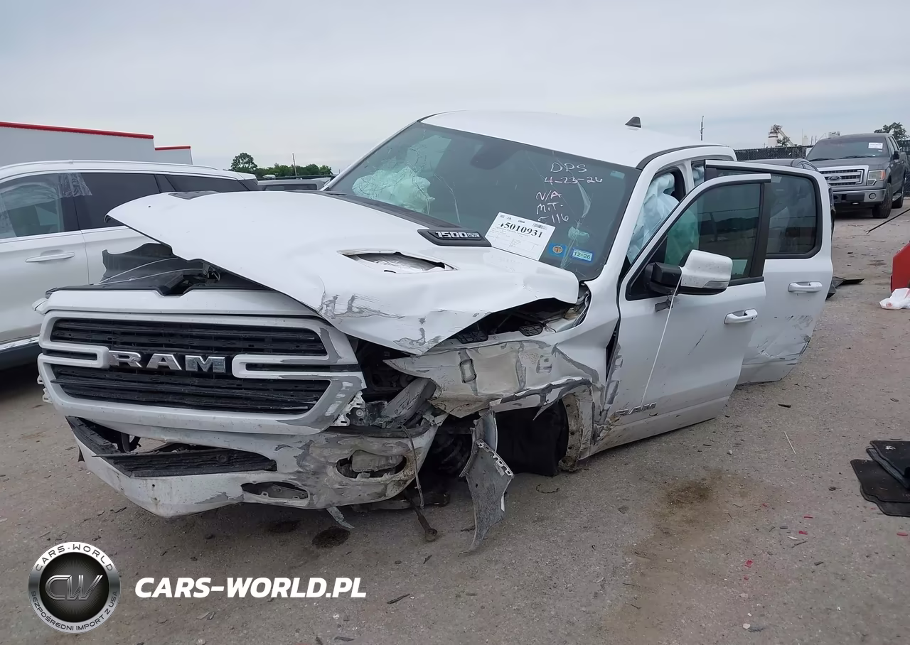 2020 Ram 1500 Laramie 4X4 5'7 Box VIN:1C6SRFJT9LN345116 - 2