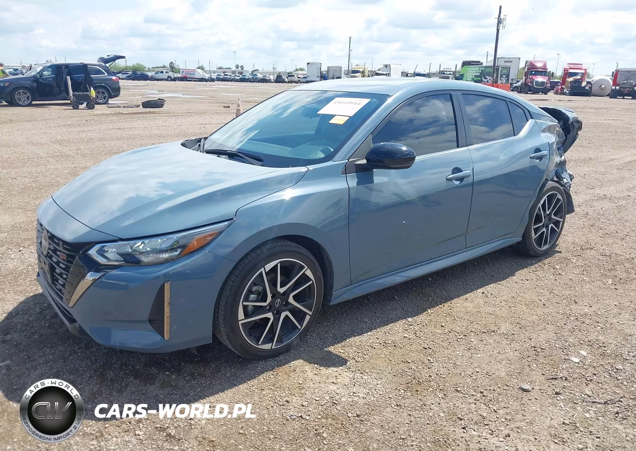 2025 Nissan Sentra Sr VIN:3N1AB8DV9SY215455 - 2
