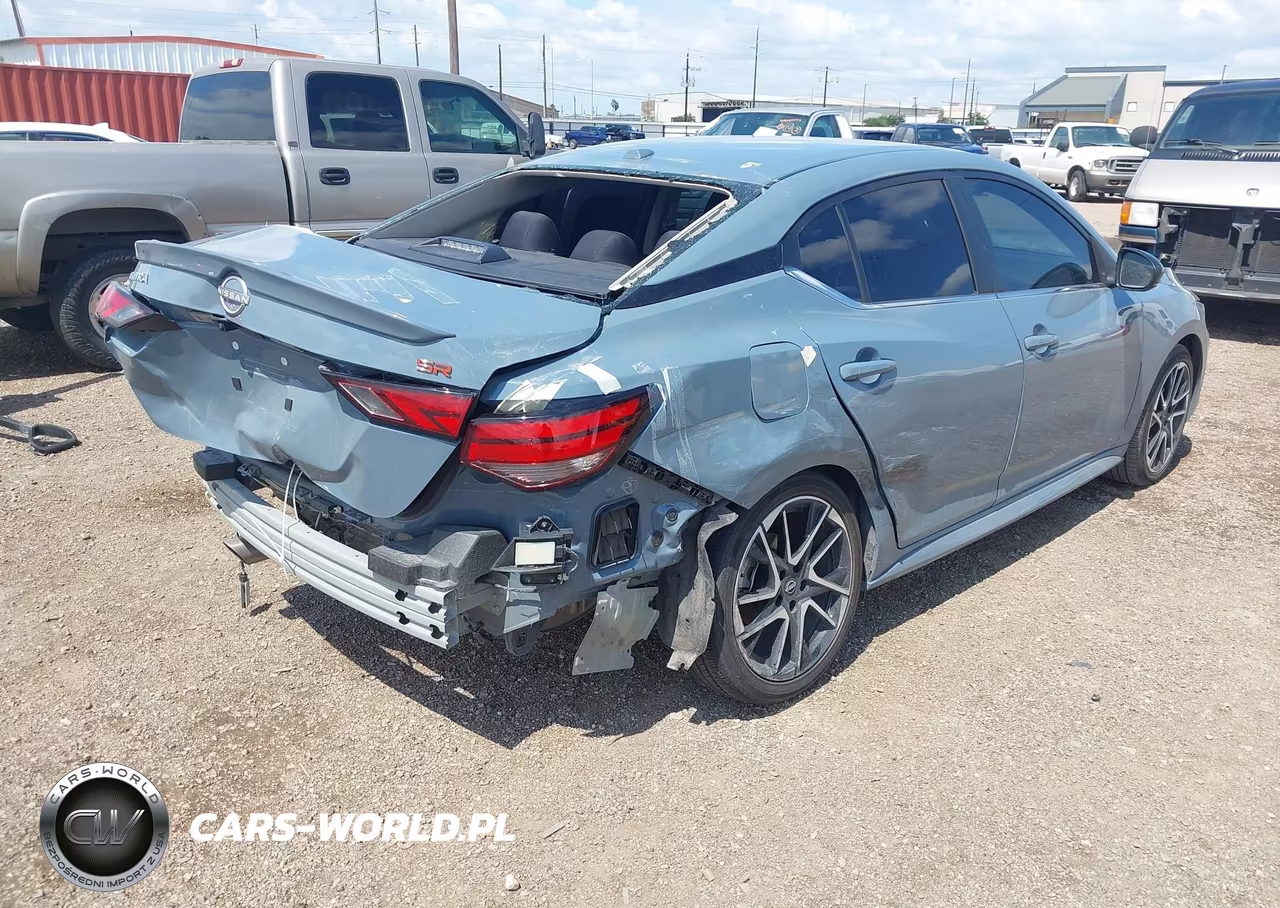 2025 Nissan Sentra Sr VIN:3N1AB8DV9SY215455 - 4