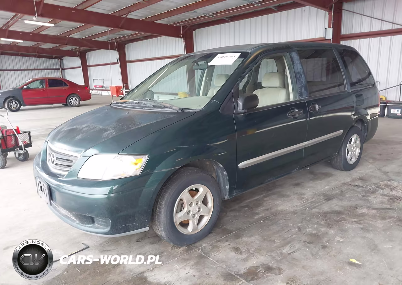 2001 Mazda Mpv Dx-Es-Lx VIN:JM3LW28G710182880 - 2