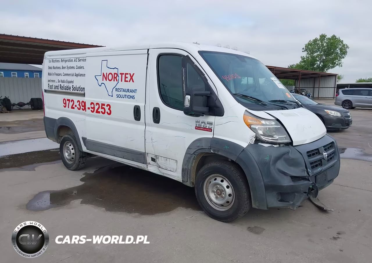 2017 Ram Promaster 1500 Low Roof 136 Wb – zdjęcie 1 z 17