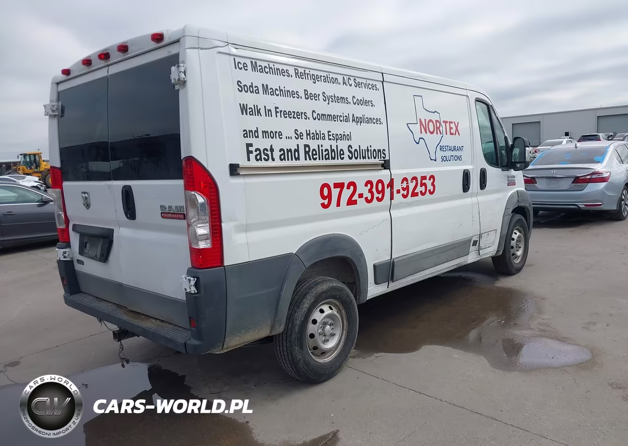 2017 Ram Promaster 1500 Low Roof 136 Wb VIN:3C6TRVAG7HE536045 - 4
