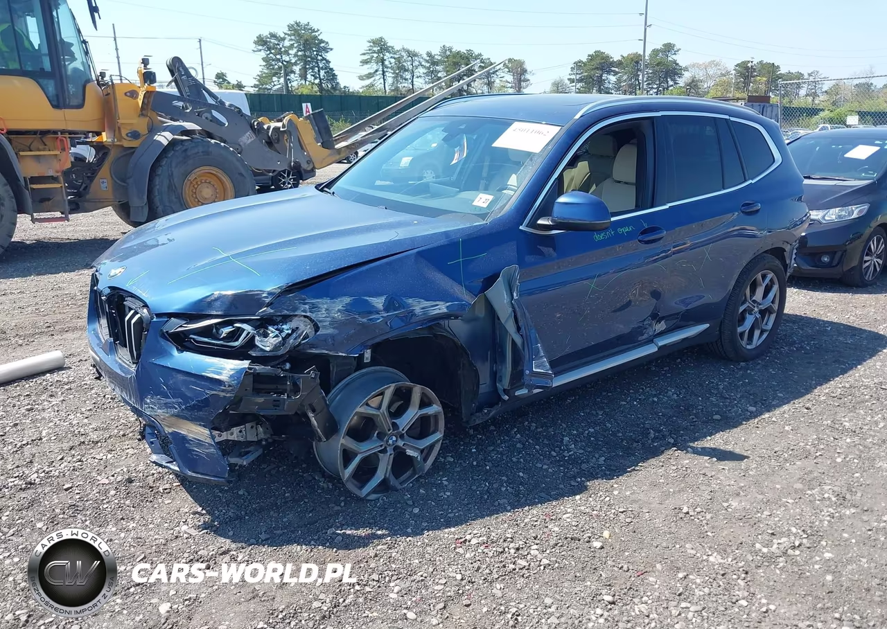 2022 BMW X3 xDrive30I VIN:WBX57DP02NN164457 - 2