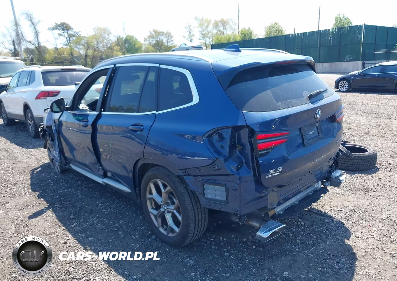 2022 BMW X3 xDrive30I VIN:WBX57DP02NN164457 - 3
