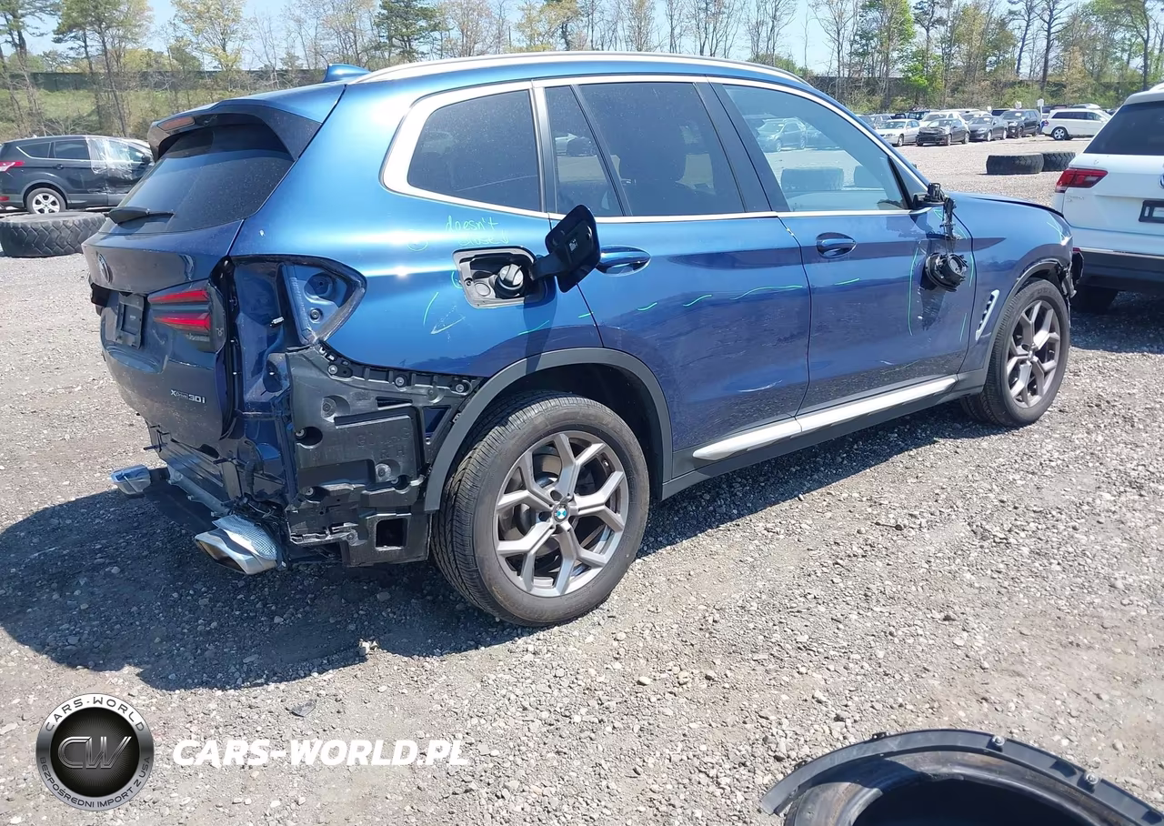2022 BMW X3 xDrive30I VIN:WBX57DP02NN164457 - 4
