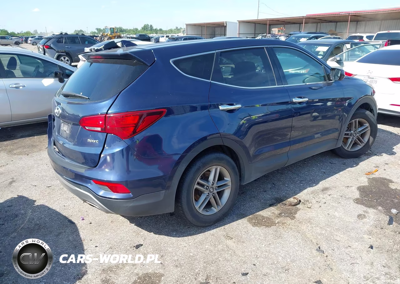2017 Hyundai Santa Fe Sport 2.4L VIN:5XYZT3LB0HG487199 - 4