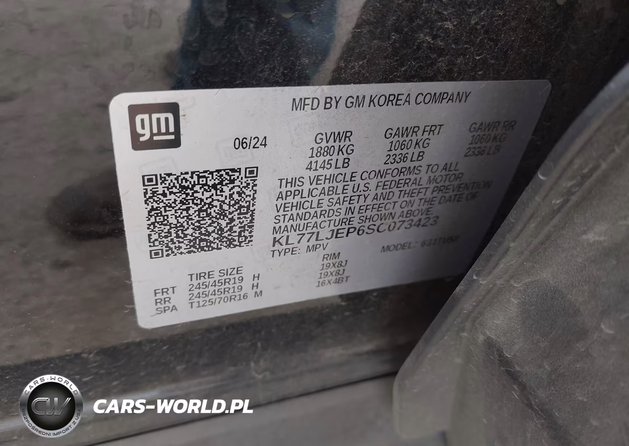 2025 Chevrolet Trax Fwd 2Rs VIN:KL77LJEP6SC073423 - 9
