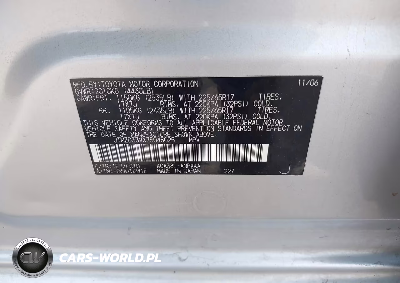 2007 Toyota Rav4 VIN:JTMZD33VX75048025 - 9