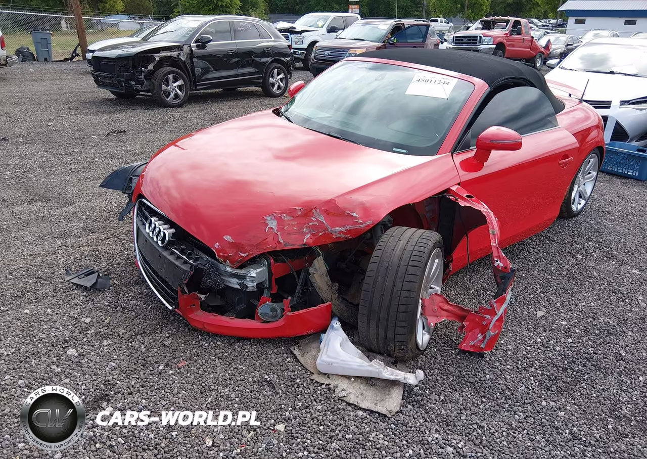 2008 Audi Tt 3.2 VIN:TRURD38J481037736 - 2