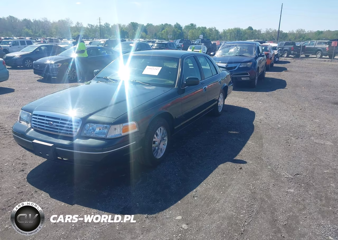 2003 Ford Crown Victoria Lx VIN:2FAFP74W63X101021 - 2