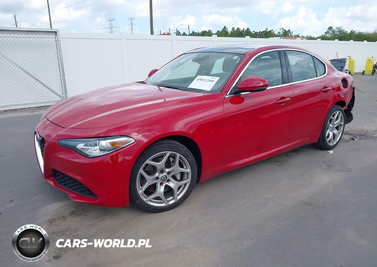 2021 Alfa Romeo Giulia Ti Awd VIN:ZARFANBN4M7645668 - 2