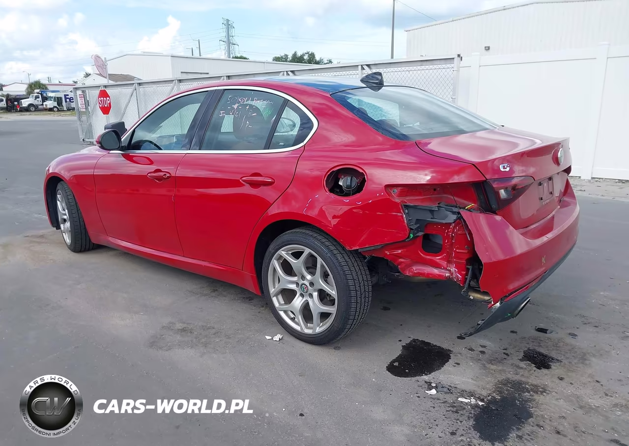 2021 Alfa Romeo Giulia Ti Awd VIN:ZARFANBN4M7645668 - 3