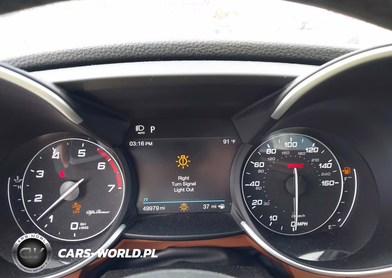 2021 Alfa Romeo Giulia Ti Awd VIN:ZARFANBN4M7645668 - 7