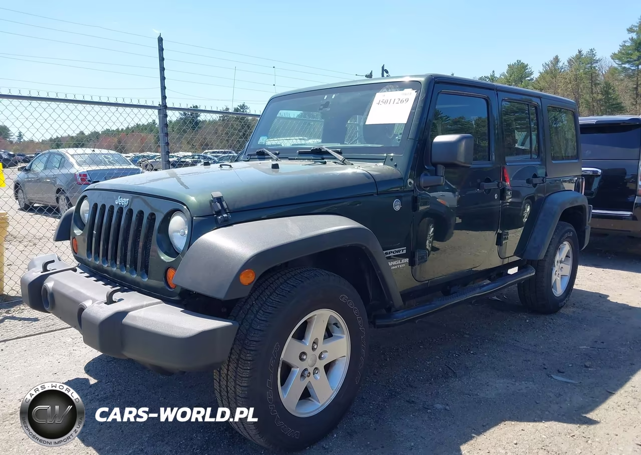 2011 Jeep Wrangler Unlimited Sport VIN:1J4BA3H12BL547870 - 2