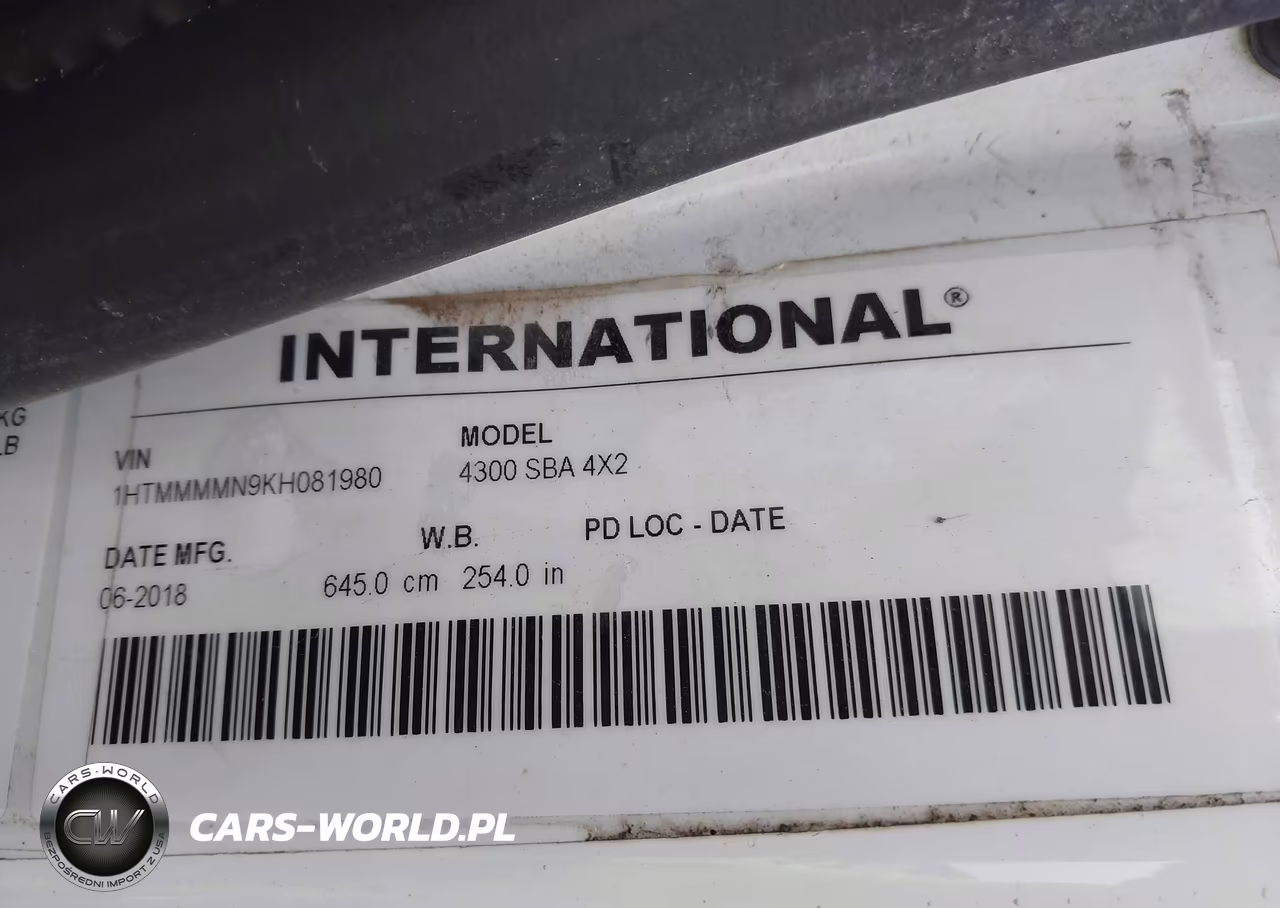 2019 International Durastar 4300 VIN:1HTMMMMN9KH081980 - 8