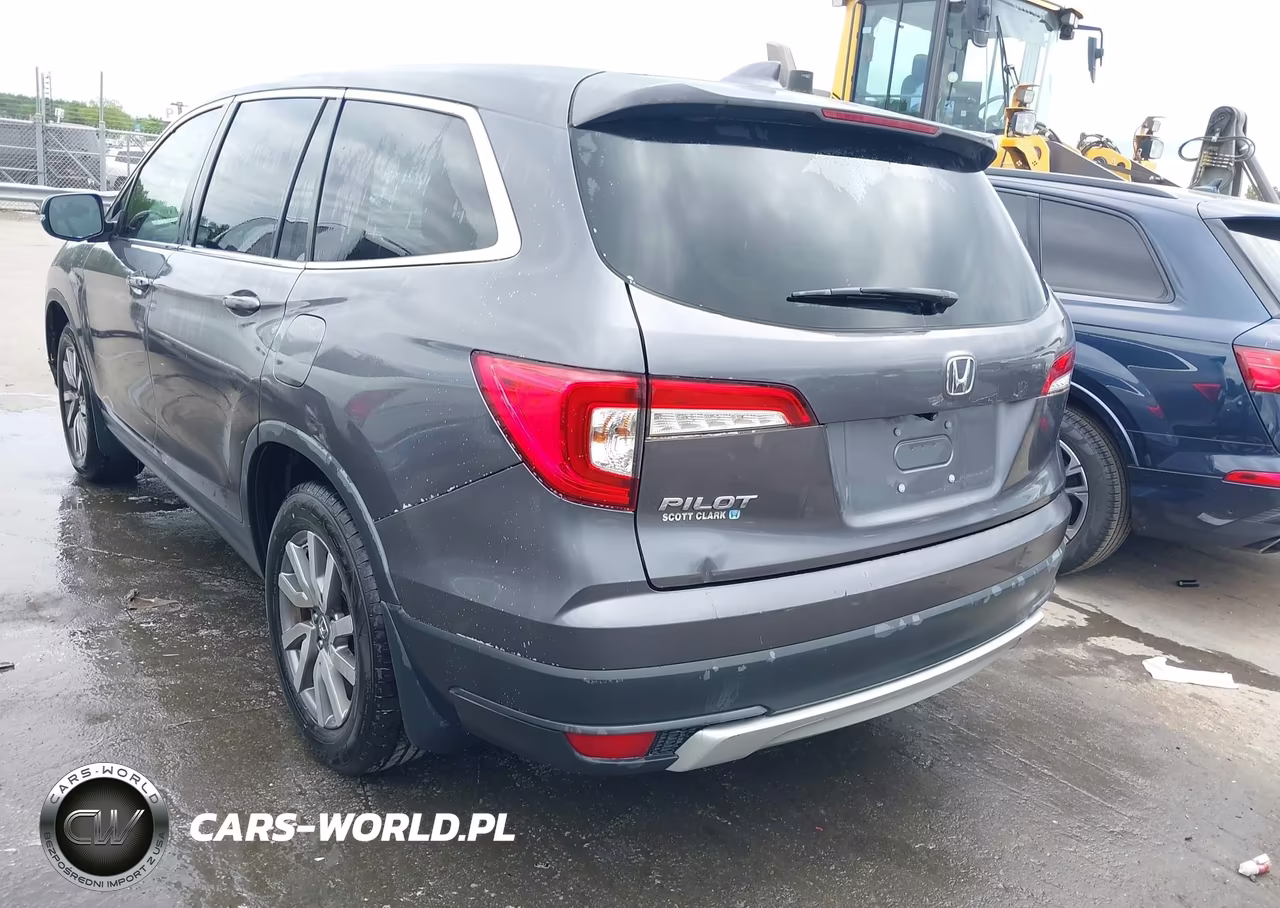 2019 Honda Pilot Ex-L VIN:5FNYF5H51KB019515 - 3