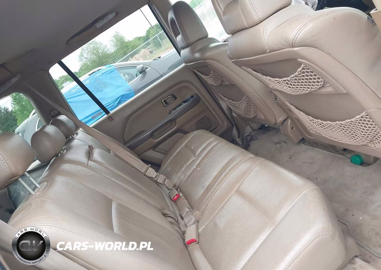 2005 Honda Pilot Ex-L VIN:2HKYF18585H504362 - 8
