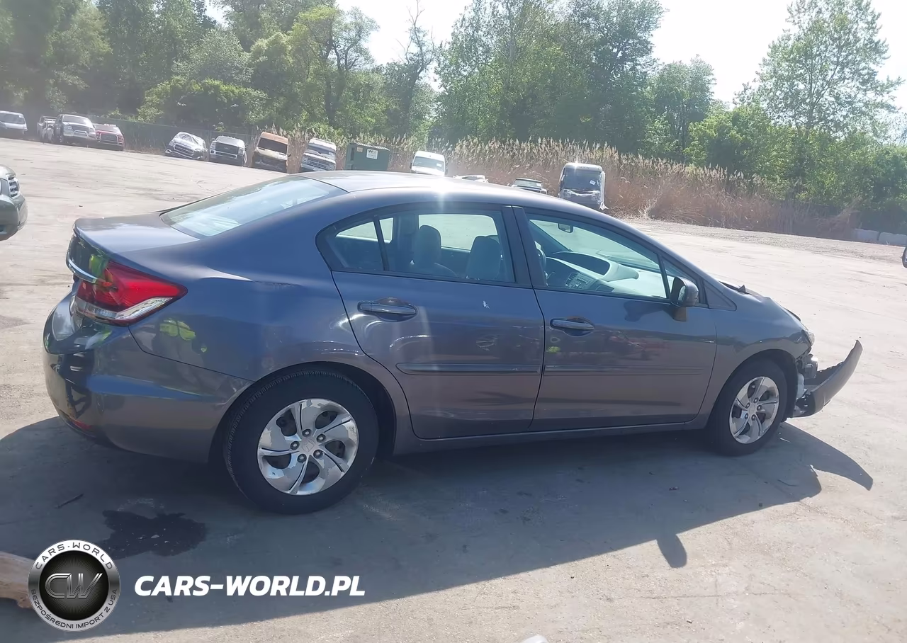 2014 Honda Civic Lx VIN:19XFB2F53EE259387 - 14