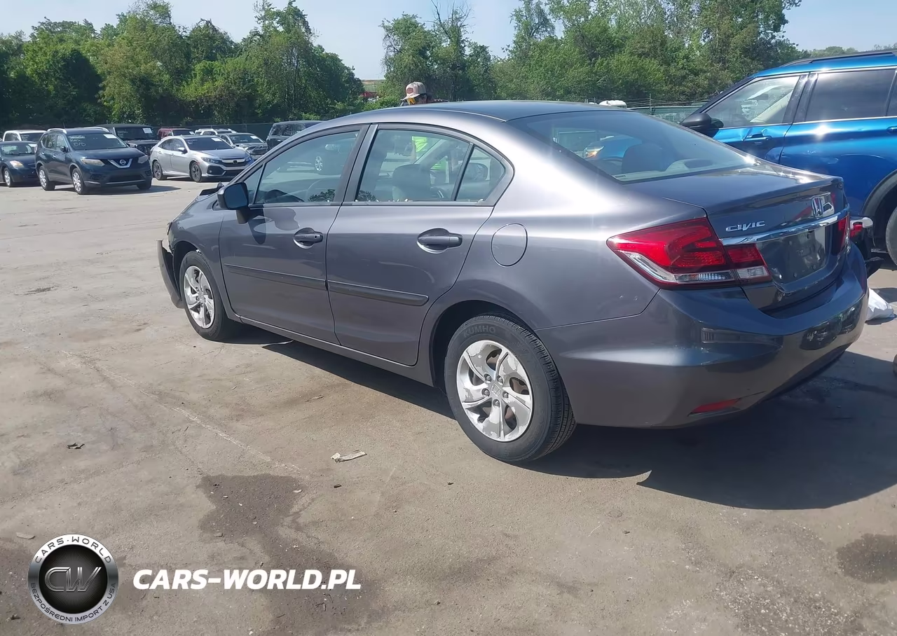 2014 Honda Civic Lx VIN:19XFB2F53EE259387 - 3