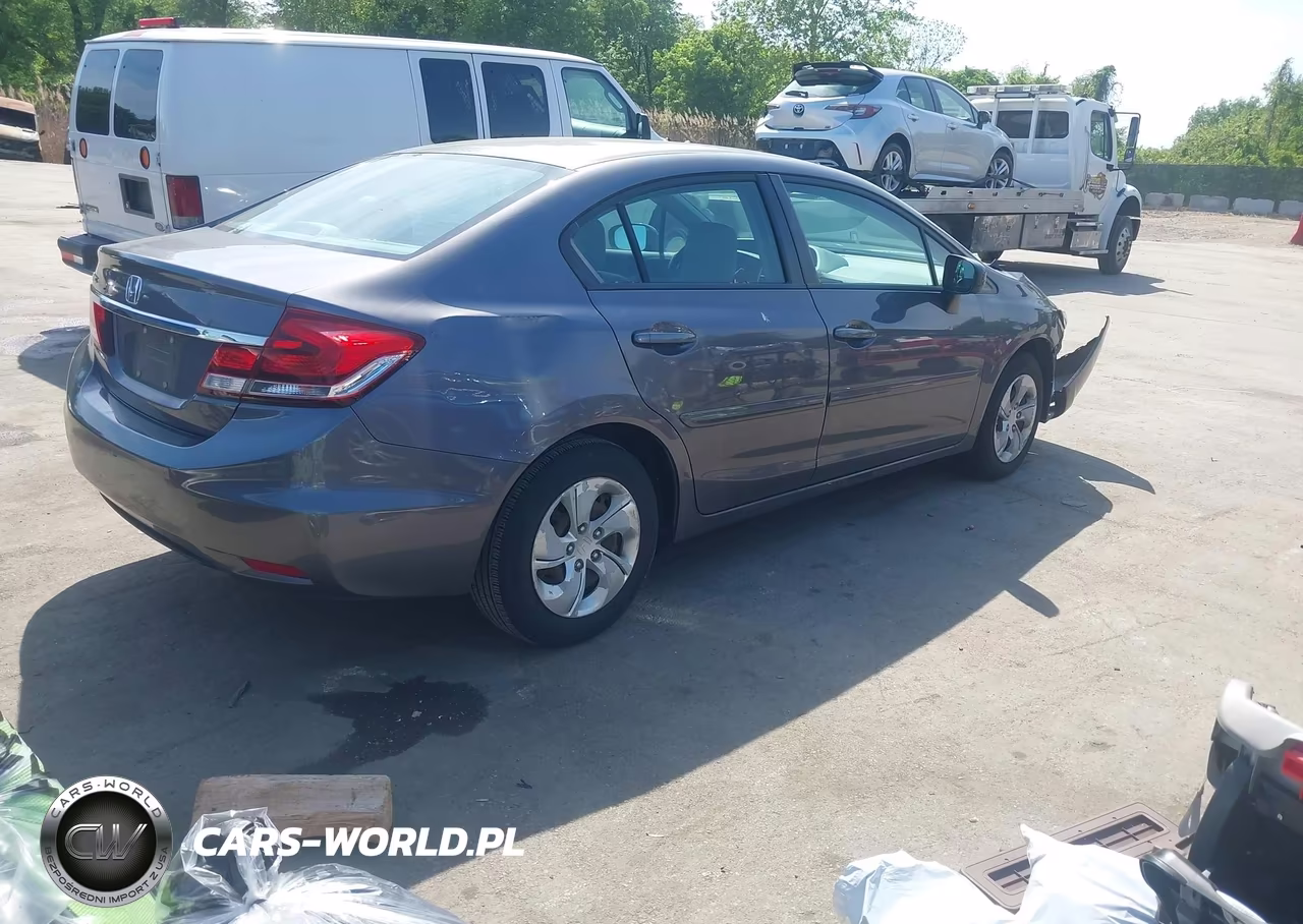 2014 Honda Civic Lx VIN:19XFB2F53EE259387 - 4