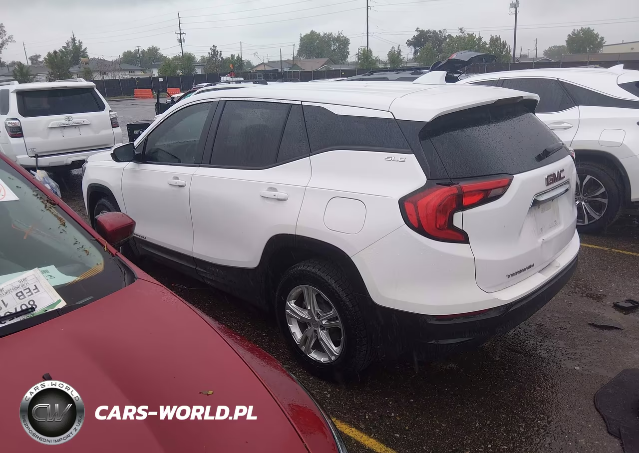 2021 GMC Terrain Fwd Sle VIN:3GKALMEV8ML323023 - 3